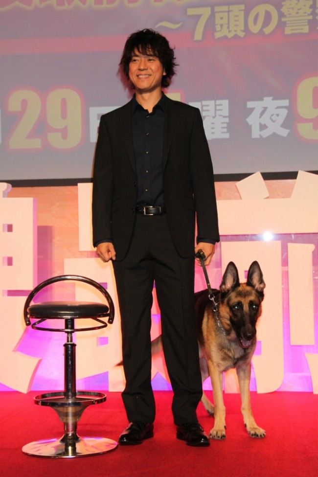 『特捜最前線2013～7頭の警察犬』製作発表記者会見20130918