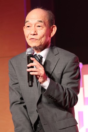 笹野高史、『特捜最前線2013~7頭の警察犬』製作発表記者会見にて