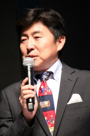 第26回東京国際映画祭(TIFF)第二回記者会見に登場した笠井信輔