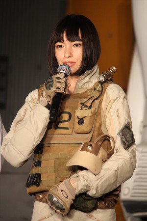 『THE NEXT GENERATION -PATLABOR-』製作発表記者会見に登場した太田莉菜