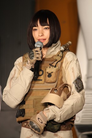『THE NEXT GENERATION -PATLABOR-』製作発表記者会見に登場した太田莉菜