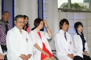 『ドクターX~外科医・大門未知子~』製作発表記者会見にて