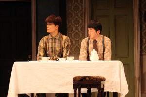 入江甚儀、浅利陽介、『ロスト・イン・ヨンカーズ』初日開幕直前会見にて