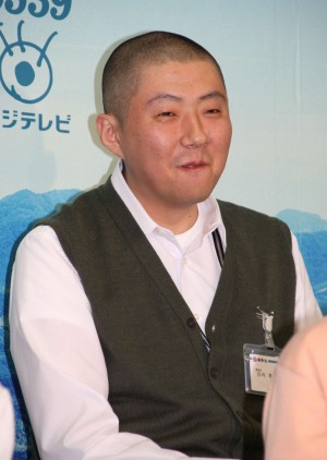 荒川良々、『海の上の診療所』制作発表会見にて