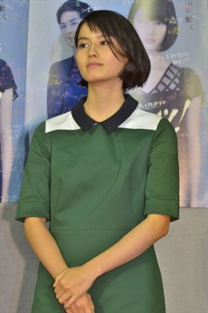 橋本愛、『ハードナッツ!』第1話試写会 記者会見にて