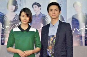 橋本愛、高良健吾、『ハードナッツ!』第1話試写会 記者会見にて