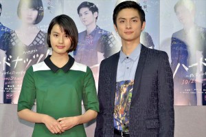 橋本愛、高良健吾、『ハードナッツ!』第1話試写会 記者会見にて