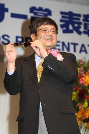 「第26回 日本 メガネ ベスト ドレッサー賞 表彰式」<経済界部門>森永卓郎