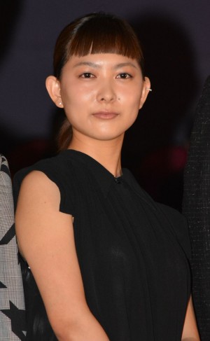 映画『陽だまりの彼女』初日舞台挨拶に出席した谷村美月