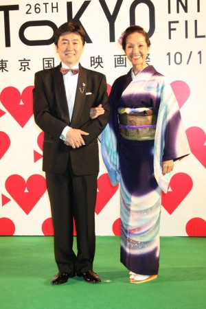 笠井信輔、服部真湖(グリーンカーペット)