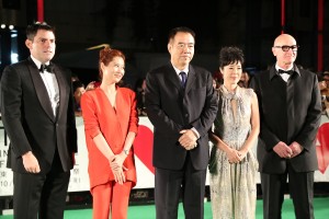 寺島しのぶ、ムン・ソリ、クリス・ブラウン、クリス・ワイツ、チェン・カイコー(ステージイベント)