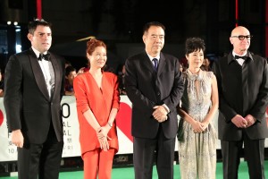 寺島しのぶ、ムン・ソリ、クリス・ブラウン、クリス・ワイツ、チェン・カイコー(ステージイベント)