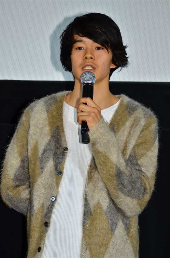 東京国際映画祭『自分の事ばかりで情けなくなるよ』の舞台挨拶に出席した池松壮亮