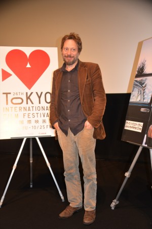 東京国際映画祭のため来日を果たしたマチュー・アマルリック
