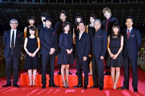 『劇場版SPEC~結(クローズ)~漸(ゼン)ノ篇』の完成披露試写会にて