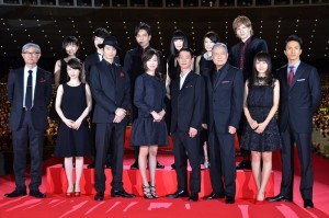 『劇場版SPEC~結(クローズ)~漸(ゼン)ノ篇』の完成披露試写会にて