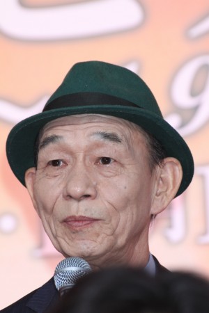 笹野高史、『オリンピックの身代金』制作発表記者会見にて