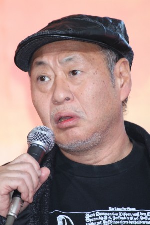 泉谷しげる、『オリンピックの身代金』制作発表記者会見にて