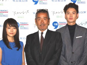 『チキンレース』完成披露4K試写会&舞台挨拶にて