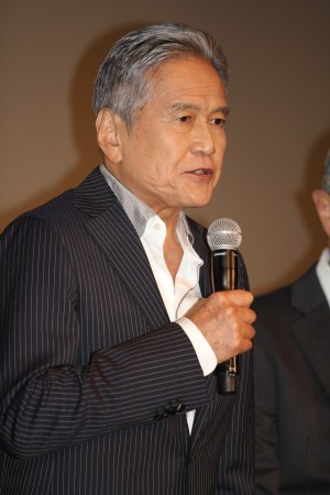 竜雷太、『劇場版 SPEC~結(クローズ)~ 漸ノ篇』初日舞台挨拶にて