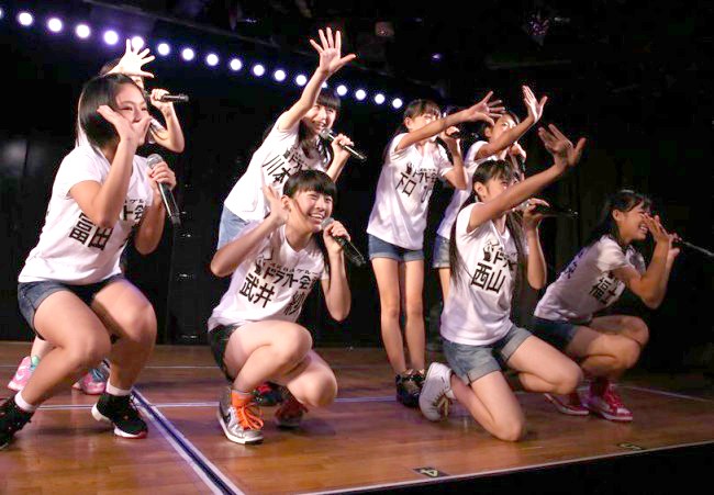 AKB48グループ各劇場公演に前座として出演したドラフト会議候補者(AKB48劇場)