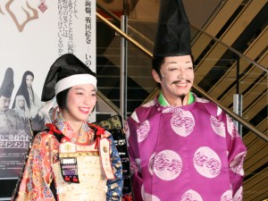 成海璃子、生瀬勝久、舞台『鉈切り丸』囲み取材の様子