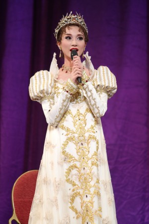 夢咲ねね、宝塚歌劇団星組公演『眠らない男・ナポレオン‐愛と栄光の涯(はて)に‐』製作発表会見にて