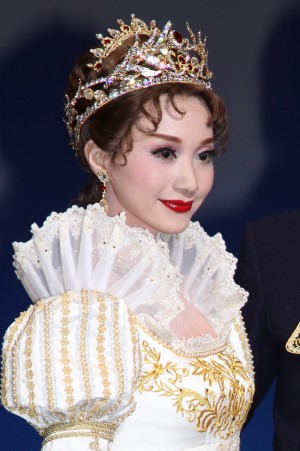 夢咲ねね、宝塚歌劇団星組公演『眠らない男・ナポレオン‐愛と栄光の涯(はて)に‐』製作発表会見にて