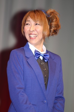 高山みなみ、映画『ルパン三世 vs 名探偵コナン THE MOVIE』完成披露舞台挨拶