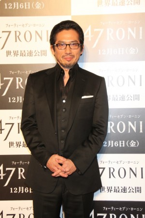 真田広之、『47RONIN』ワールドプレミアにて