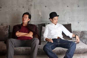 前田ワールドの魅力を語ってくれた、井浦新と窪塚洋介
