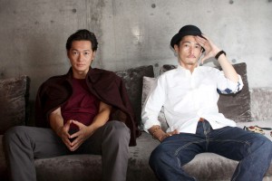 前田ワールドの魅力を語ってくれた、井浦新と窪塚洋介