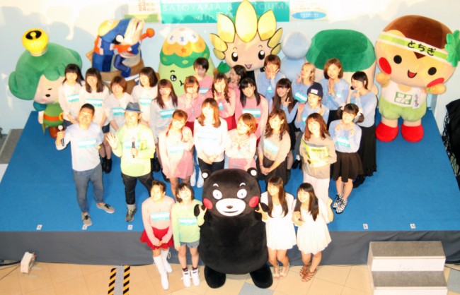 『Forest For Rest 里山・里海へ行こう with 勇気の翼』イベント20131122、モーニング娘。、Berryz工房、スマイレージ