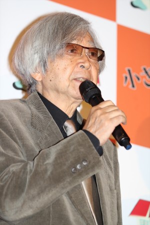 『小さいおうち』完成披露試写会に登壇した山田洋次監督