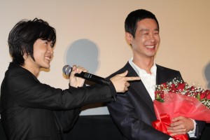 神木隆之介・加瀬亮、映画『劇場版 SPEC~結(クローズ)~ 爻(コウ)ノ篇』初日舞台挨拶に登場