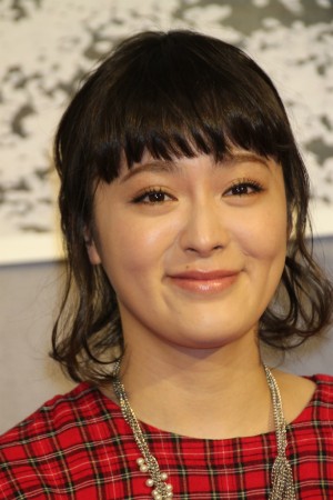 貫地谷しほり、『桜ほうさら』完成試写会にて