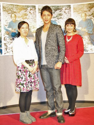 脚本家・大森美香、玉木宏、貫地谷しほり、『桜ほうさら』完成試写会にて