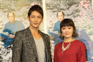 玉木宏、貫地谷しほり、『桜ほうさら』完成試写会にて
