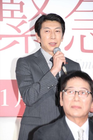 篠井英介、『緊急取調室』制作記者会見にて