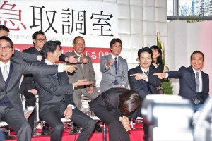 『緊急取調室』制作記者会見にて