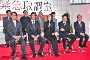 『緊急取調室』制作記者会見にて
