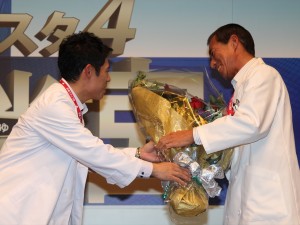 伊藤淳史、柳葉敏郎、『チーム・バチスタ4 螺鈿迷宮』製作発表にて