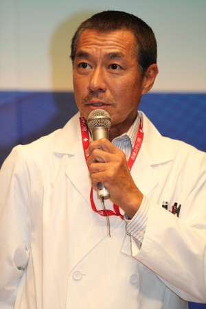 柳葉敏郎、『チーム・バチスタ4 螺鈿迷宮』製作発表にて