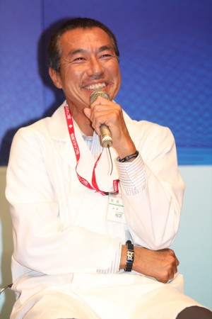 柳葉敏郎、『チーム・バチスタ4 螺鈿迷宮』製作発表にて