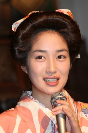 高梨臨、『花子とアン』スタジオ取材会にて