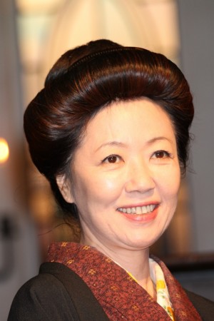 浅田美代子、『花子とアン』スタジオ取材会にて