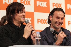 ノーマン・リーダス、アンドリュー・リンカーン、『ウォーキング・デッド』来日会見にて