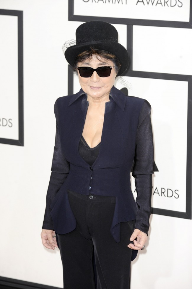 Yoko Ono、The 56th Annual Grammy Awards、第56回グラミー賞　2014年1月26日