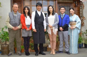 NHK BSプレミアム『珈琲屋の人々』に出演の小林稔侍、倉科カナ、高橋克典、木村多江、八嶋智人、壇蜜