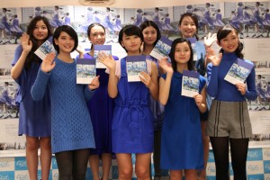 第7回東宝シンデレラガール写真集「Afterschool コバルトデイジー」発売記念記者会見